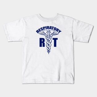 Respiratory Therapist Therapy RT Caduceus Kids T-Shirt